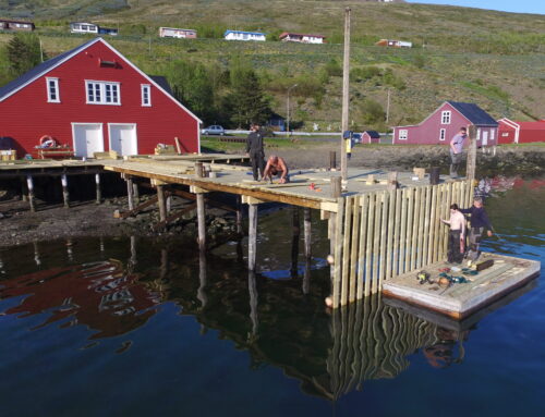 Randulffs bryggja löguð